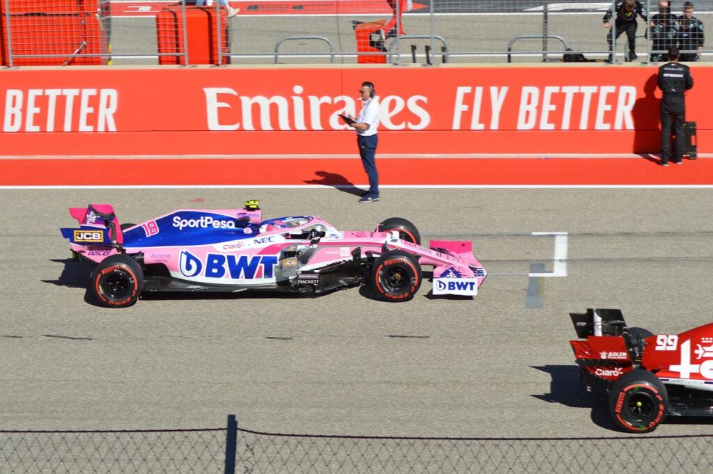 formule 1 au niveau des starting blocks